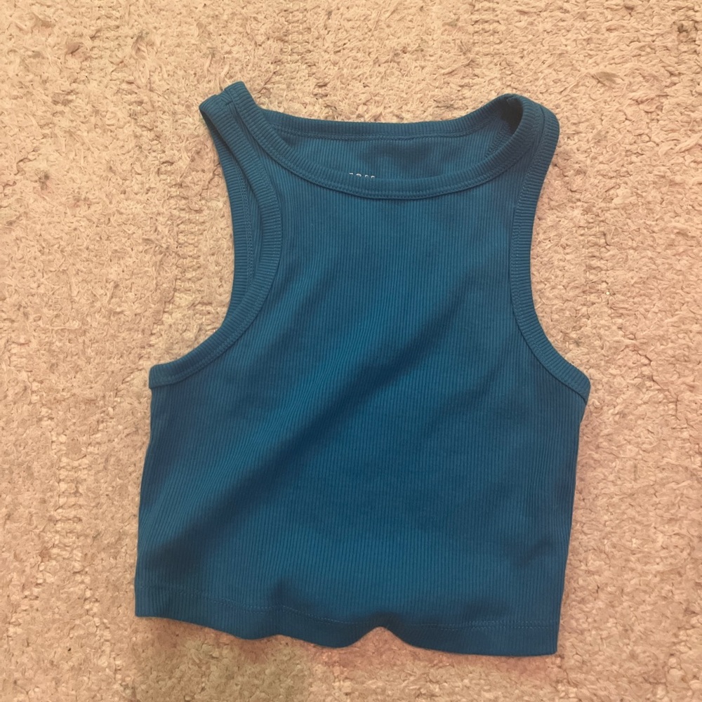 blue wild fable tank top